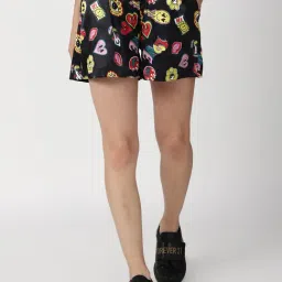 Forever 21 Black Short-image-96