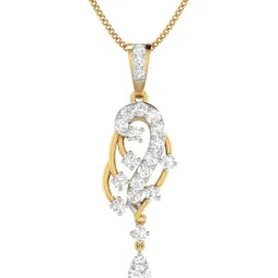 PC Jeweller 18k Gold & Diamond The Lerato Pendant for Women-picture-166