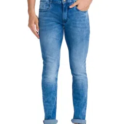 Parx Blue Tapered Fit Jeans-picture-26