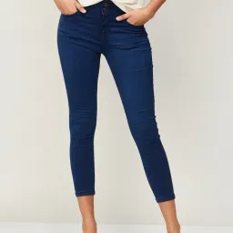 Fame Forever by Lifestyle Blue Cotton High Rise Jeans-picture-44