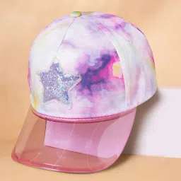 Pantaloons Junior Pink Printed Cap-picture-28