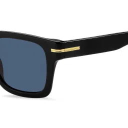 Hugo Boss Blue Rectangular Sunglasses for Men image 4