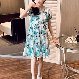 StyleCast x Revolte Girls Floral Print A-Line Dress-picture-13