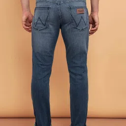Wrangler Powder Blue Regular Fit Jeans image 4