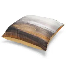 Bianca Suzane Beige & Brown Microfibre Cushion Cover - Set of 3 image 2