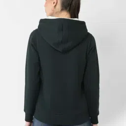 Crimsoune Club Green Printed Hoodie image 2