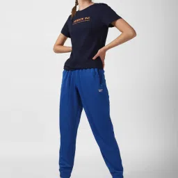 Reebok Navy Cotton T-Shirt image 4