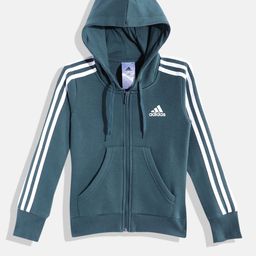 ADIDAS Girls ADI 3S FLC HD Hooded Sweatshirt-picture-19
