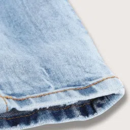 Blue Giraffe Boys Blue Distressed Jeans image 4