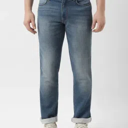 Wrangler Millard Light Blue Regular Fit Heavily Washed Jeans-image-54