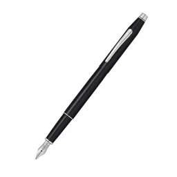 Cross CENTURY Chrome Plated Black Lacquer Fountain Pen (Black), AT0086-111MS-image-0