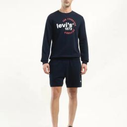 Levi's Navy Cotton Regular Fit Printed Co-Ord Set-picture-39