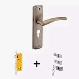 Dorset Onix ML ON 254 mm(10 Inch) PT Finish Combo Lock Sets with Coin and Knob Cylinder (70 mm)-picture-47