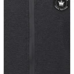 Louis Philippe ATLEISURE Dark Grey Regular Fit Sweatshirt image 4