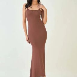 Color Capital Brown Regular Fit Dress-picture-49