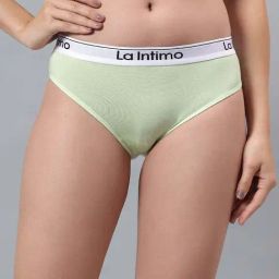 La Intimo Lime Green Comfort Fit Panties-picture-32