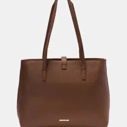 Forever Glam by Pantaloons Tan Shoulder Handbag image 3