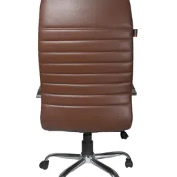 Adiko Systems Tan Leatherette High Cushion Back Back Executive Chair image 5