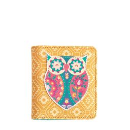 Chumbak Women Mustard & Teal Printed Card Holder-picture-49