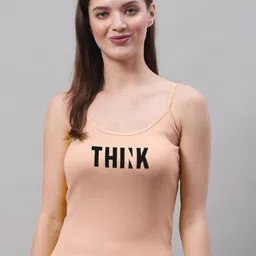 FBAR Typography Printed Non-Padded Cotton Camisole-picture-19