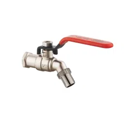 PLATO Garden Bib Cock Silver Round, NBC-103-image-97