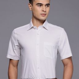 Louis Philippe Pure Cotton Classic Fit Geometric Printed Formal Shirt-picture-45