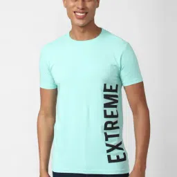 Forever 21 Green Regular Fit Printed T-Shirt-image-9