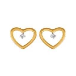 P.C. Chandra Jewellers 18 kt Gold & Diamond Earrings-picture-36
