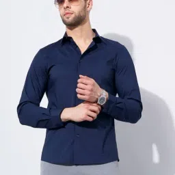 Celio Navy Regular Fit Shirt-picture-23