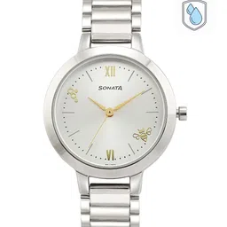 Sonata Women Silver-Toned Bracelet Style Analogue Watch NN8141SM06-picture-20