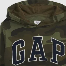 GAP Boys Hooded Camouflage Sweatshirt image 2