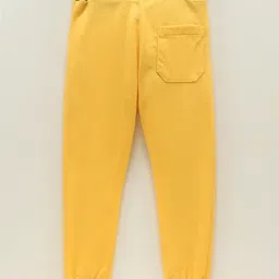 Earth Conscious Placement Print Track Pant - Yellow image 3