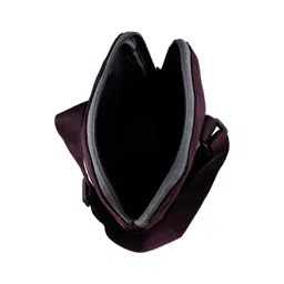 Kuber Industries Bottle CoverRexine Traveling Water Bottle CoverAdjustable Strap & Zipper Closure2.5 LtrXL Size,Purple, image 2