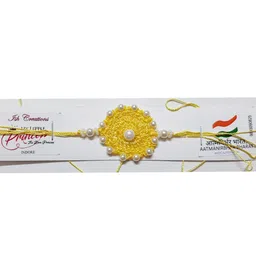 My Little Princess Unisex Yellow Rakhi-picture-32