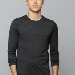 Skechers Men Black Printed T-shirt image 3