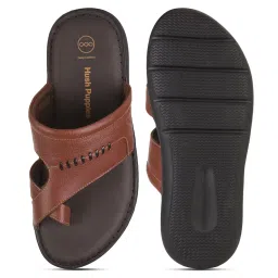 Hush Puppies Men Winter Tan Flip Flop image 4