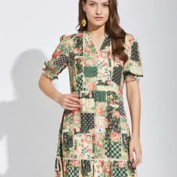 Latin Quarters Multicolor Regular Fit Printed Dress-picture-48