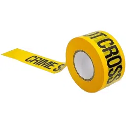 SINGHAL Crime Scene Do Not Cross Barricade Tape Roll 300 m (Pack of 3 Pcs) image 1