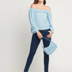 Zink London Blue Regular Fit Top image 4