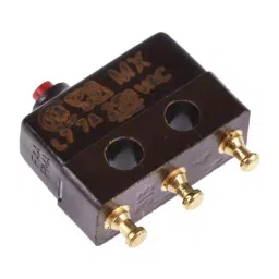 RS PRO Micro Switch Leaf Lever Subminiature 28 V DC 250 V AC, 333300-image-1