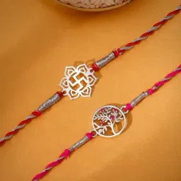 GIVA 925 Silver Level Up Your Rakhi Gift Box (Set of 2)-picture-30