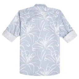 Cavio Boys Grey Printed Shirts image 4