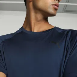 Puma Blue Slim Fit Sports T-Shirt image 4