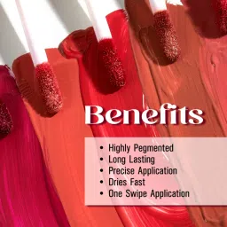 Matt Look Matte Stain Non Transfer Liquid Lipstick 07 Magic Maroon - 6 gm image 4