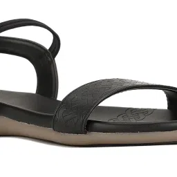 Bata Women's HOLLYE Black Ankle Strap Sandals image 4