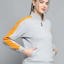 Rock.it Grey Regular Fit Colour-Block Sweatshirt image 4