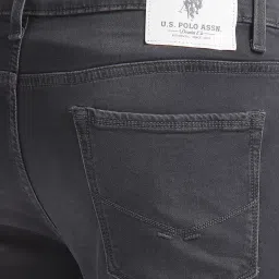 U.S. Polo Assn. Regallo Grey Skinny Fit Heavily Washed Jeans image 4