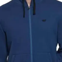 Wildcraft Blue Regular Fit Hooded Sweatshirt image 4
