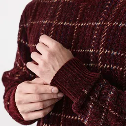 Mast & Harbour Checked Pullover image 4