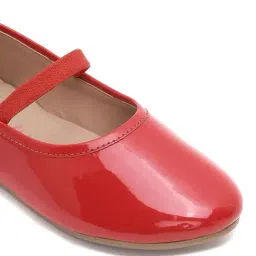 Aria Nica Girls Ballerina Shoes Red image 5